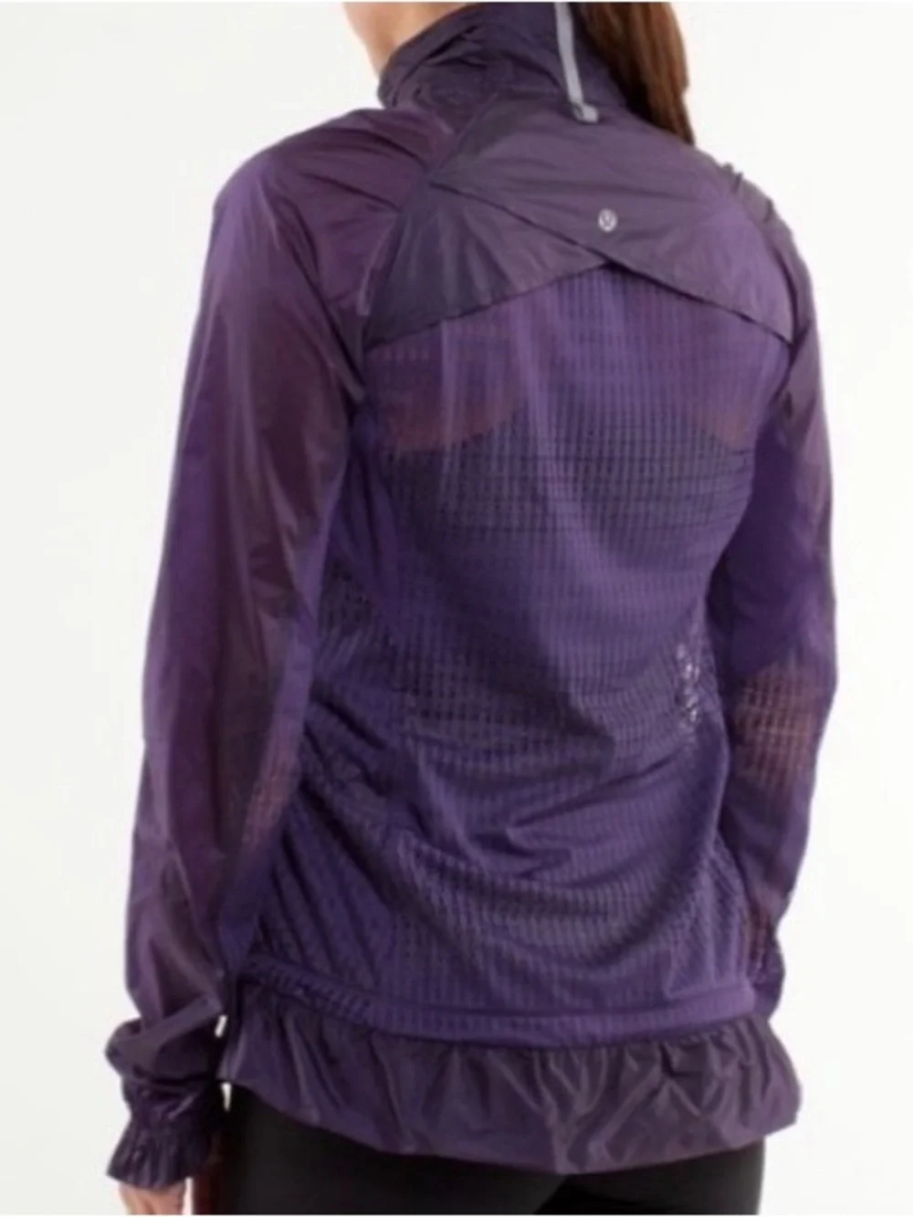 Lululemon Run Wild Jacket Purple Concord Grape size 4 Windbreaker Jacket - Women - Picture 2 of 12